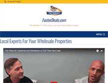 Tablet Screenshot of fasterdeals.com